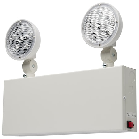 Nuvo Emergency Light - 90min Backup - Steel/NYC - 120/277V 67/132